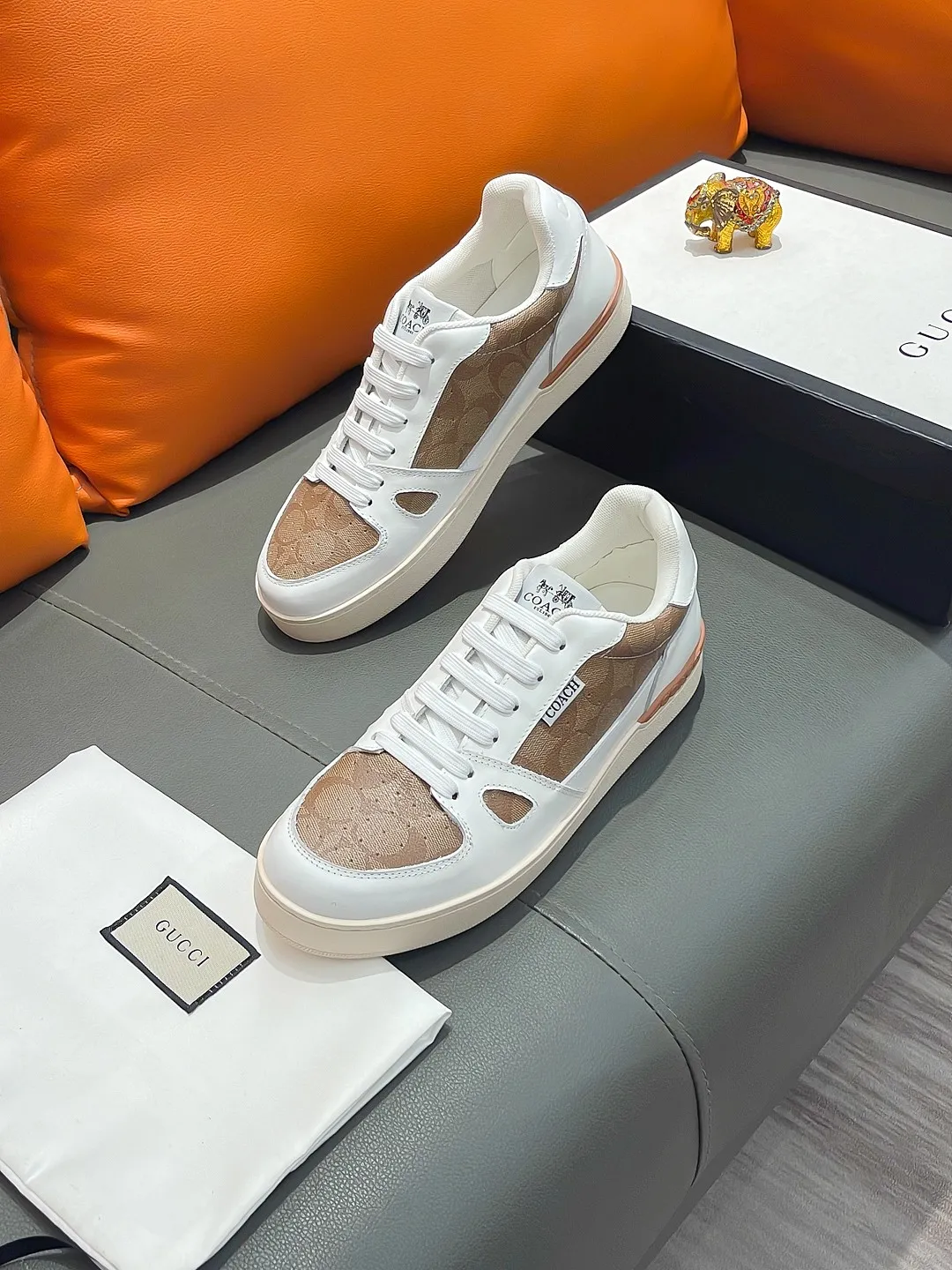 Men's shoes GUCCI "Gucci" P420 Regular size: 38-44 (casual shoes) Product materials: Selected cowhide upper, soft sheepskin lining; original outsole.